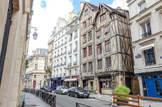 Appartement Quartier Dans Le Marais Hotel De Ville Paris Dış mekan fotoğraf